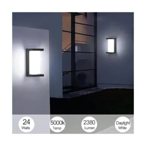 Sytmhoe Aplique de pared para exteriores 24 W 5000 K_3