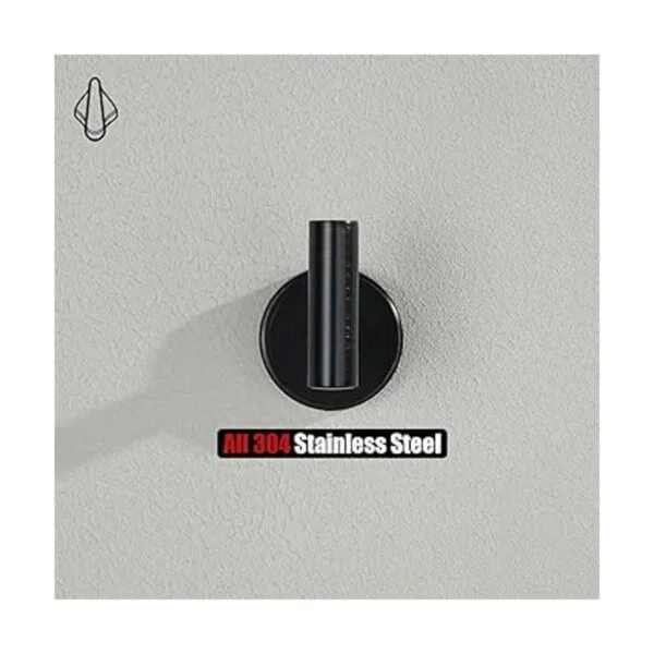 JQK Gancho para toallas de baño bronce aceitado acero_5