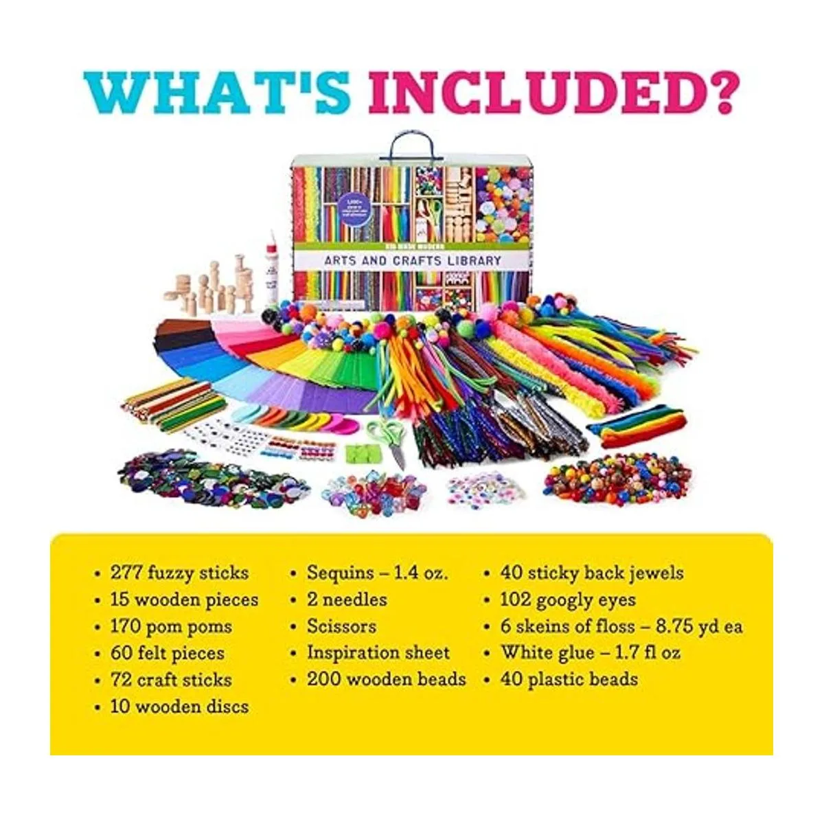 Kid Made Modern Arts and Crafts Supply Library Kit de_6