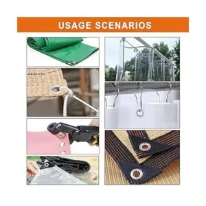 ZONGLAN Kit de herramientas con ojales kit de_7