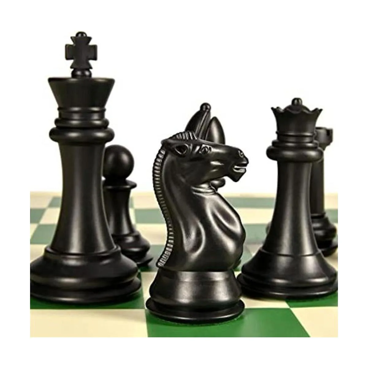 OUMODA Juegos de ajedrez de torneo King de 4 pulgadas_1