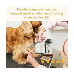 JASON Tijeras multiusos para perros de 7.0 in combina_6