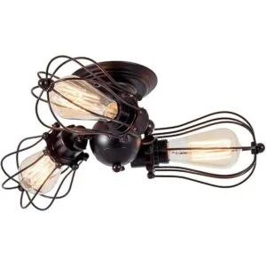 Luling Lámpara de techo vintage industrial candelabros_1