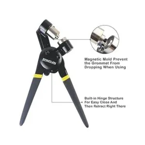 ZONGLAN Kit de herramientas con ojales kit de_6