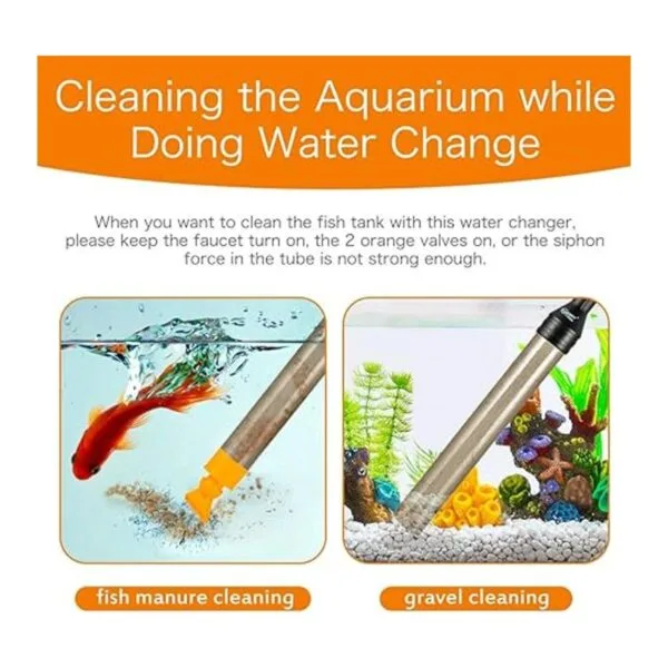 hygger Kit de cambiador de agua para acuario limpiador_3