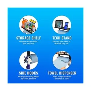 StoreYourBoard Soporte para toallas de papel estante de_4