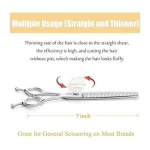 JASON Tijeras multiusos para perros de 7.0 in combina_3