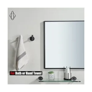 JQK Gancho para toallas de baño bronce aceitado acero_4
