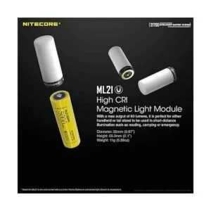 Nitecore MPB21 Mini linterna recargable con cargador de_5