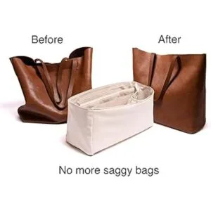 Organizador de bolsa de cuero vegano con compartimento_6