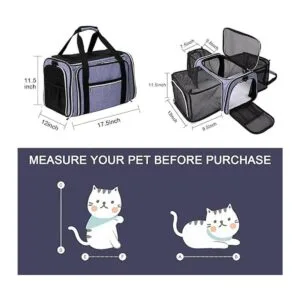 BAGLHER Bolsa de transporte para gatos aprobada por_2