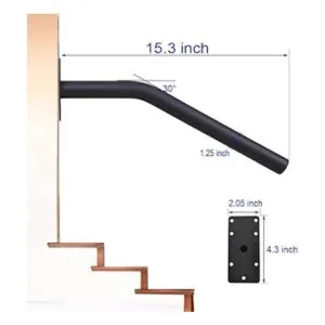 Wdwlbsm 2 pasamanos para 13 escalones pasamanos de_2