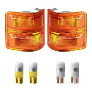 HERCOO Lente de luces de marcador de espejo lateral ámbar_1