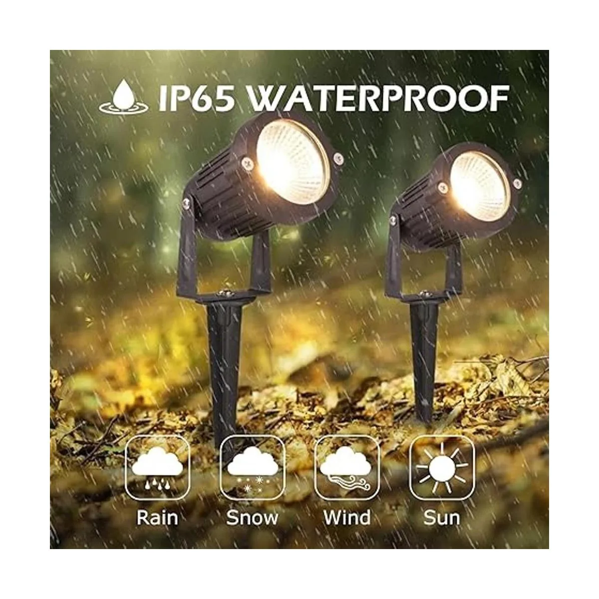 Luces de paisaje de bajo voltaje para exteriores 7 W 700_3