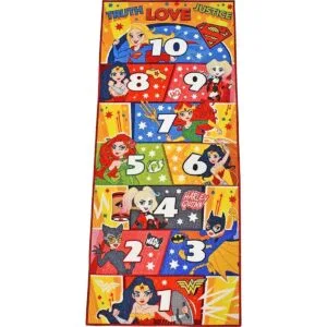 KC Cubs Justice League Alfombra antideslizante para_1