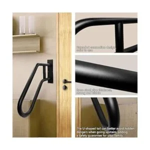 Handrails for Outdoor Steps Wall MountStair Railing_7