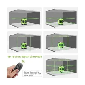 16 líneas de nivel láser autonivelante herramienta de_2