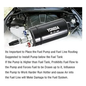 Bomba de combustible externa de 12 V 300 LPH 145 PSI_7