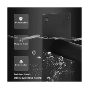 Handrails for Outdoor Steps Wall MountStair Railing_4