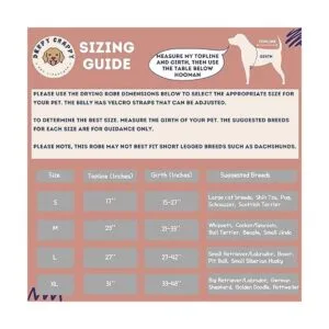 DERPYCHAPPY Derpy Chappy Toalla de baño para perro bata_6