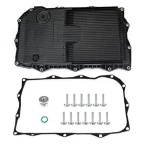 MITZONE Transmission Oil Pan with Bolts Compatible with_1