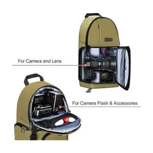 MOSISO Bolsa para cámara DSLRSLRsin espejo mochila para_2