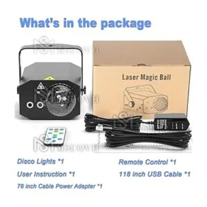 Luz de discoteca de bola de DJ luces de fiesta luz_6