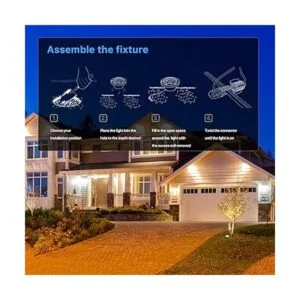 GOODSMANN Luz LED de pozo iluminación de paisaje de bajo_3