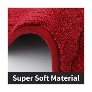 COSY HOMEER Alfombras de cocina suaves 2 piezas para_4