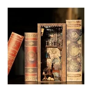 CUTEBEE Rompecabezas de madera 3D de casa de muñecas para_2