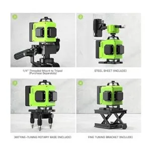 16 líneas de nivel láser autonivelante herramienta de_4