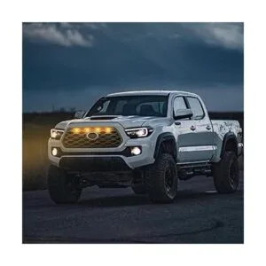 Luces LED de parrilla mejoradas 4 piezas compatibles con_3