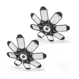 POLARPRA Luz LED de garaje de 200 W iluminación LED de_1