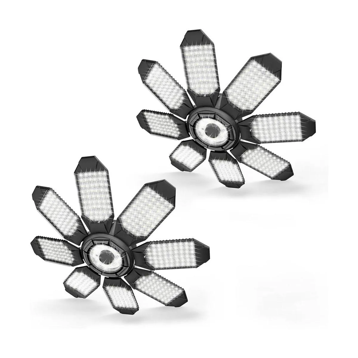 POLARPRA Luz LED de garaje de 200 W iluminación LED de_1