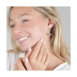 Stone Armory Arkansas Aretes colgantes rojos grandes para_6