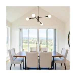 Lámpara de araña moderna Sputnik lámpara de techo_2