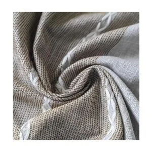 ZMNSZBD Mantel rectangular de lino con borlas y bolsillos_5