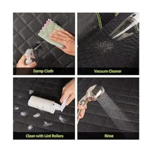 Nzonpet Fundas de asiento trasero para perro 100_6