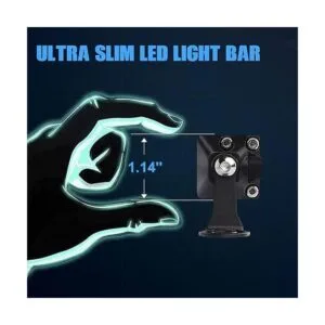 samman Barra de luz LED de 20 pulgadas color amarillo_7