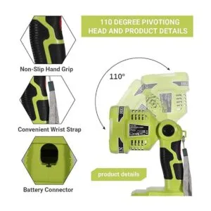 Ryobi Foco LED inalámbrico ONE de 18 voltios P717 12W_4