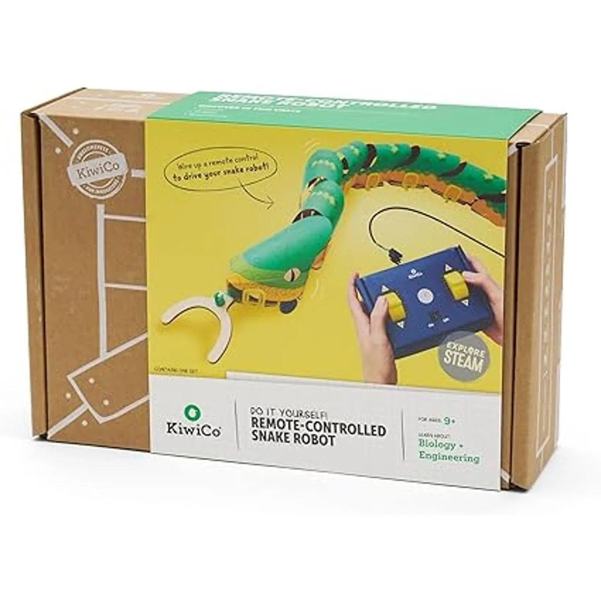 KiwiCo Robot de serpiente con control remoto juguete de_5