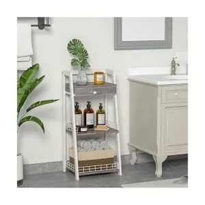 Estante de escalera de baño de 3 niveles estante de_5