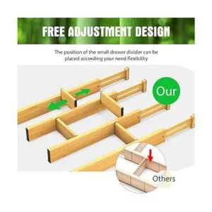 ANTOWIN Organizadores divisores de cajones de bambú 16_4