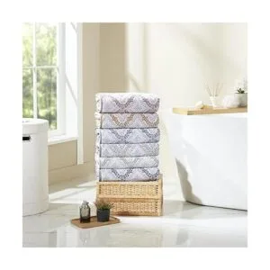 Modern Threads Capri Juego de 6 toallas de jacquard_4