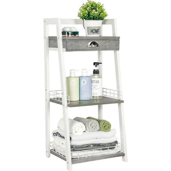 Estante de escalera de baño de 3 niveles estante de_1