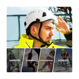 SMASYS Casco de seguridad ABS con visera ajustable con_5