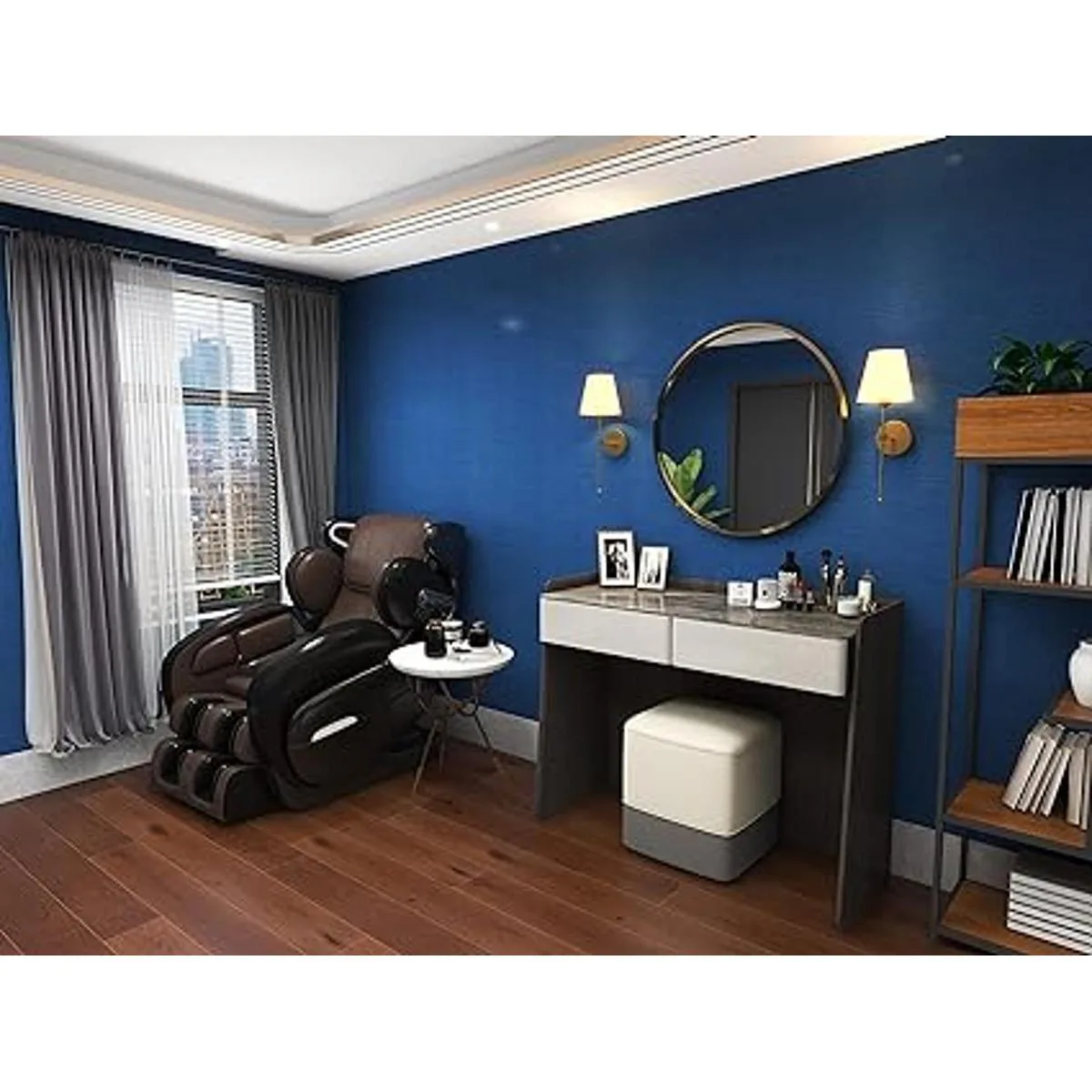 Tumgog Juego de 2 luces de pared a pilas con control_5