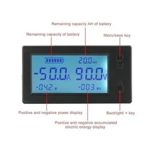 DROK Medidor de voltaje CC monitor de batería CC 0300V_2