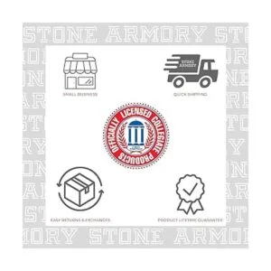 Stone Armory Arkansas Aretes colgantes rojos grandes para_7