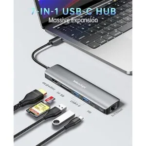 Teleadapt Hub USB C concentrador USB C a Ethernet_2